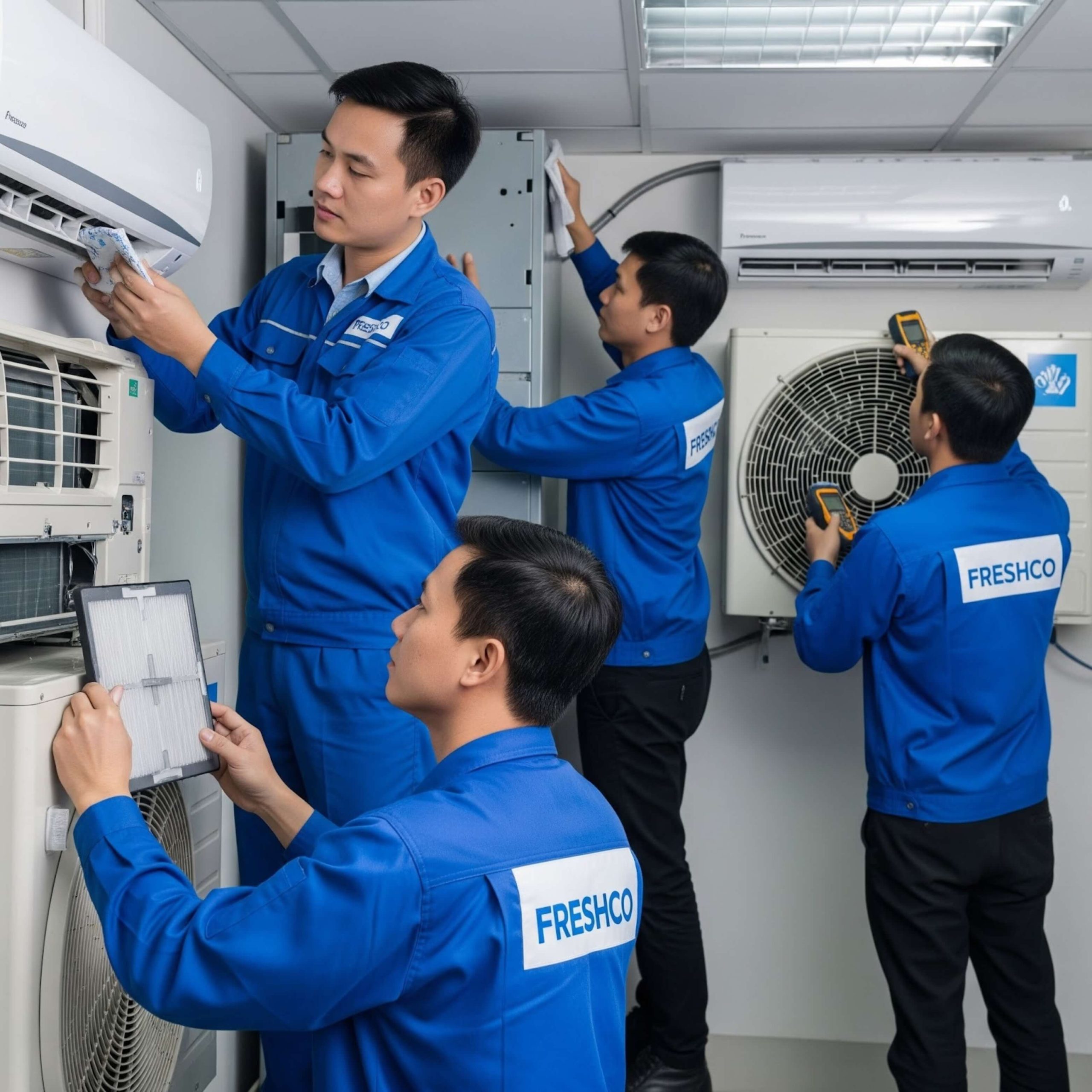 bảo hành sữa chữa hệ thống điều hòa