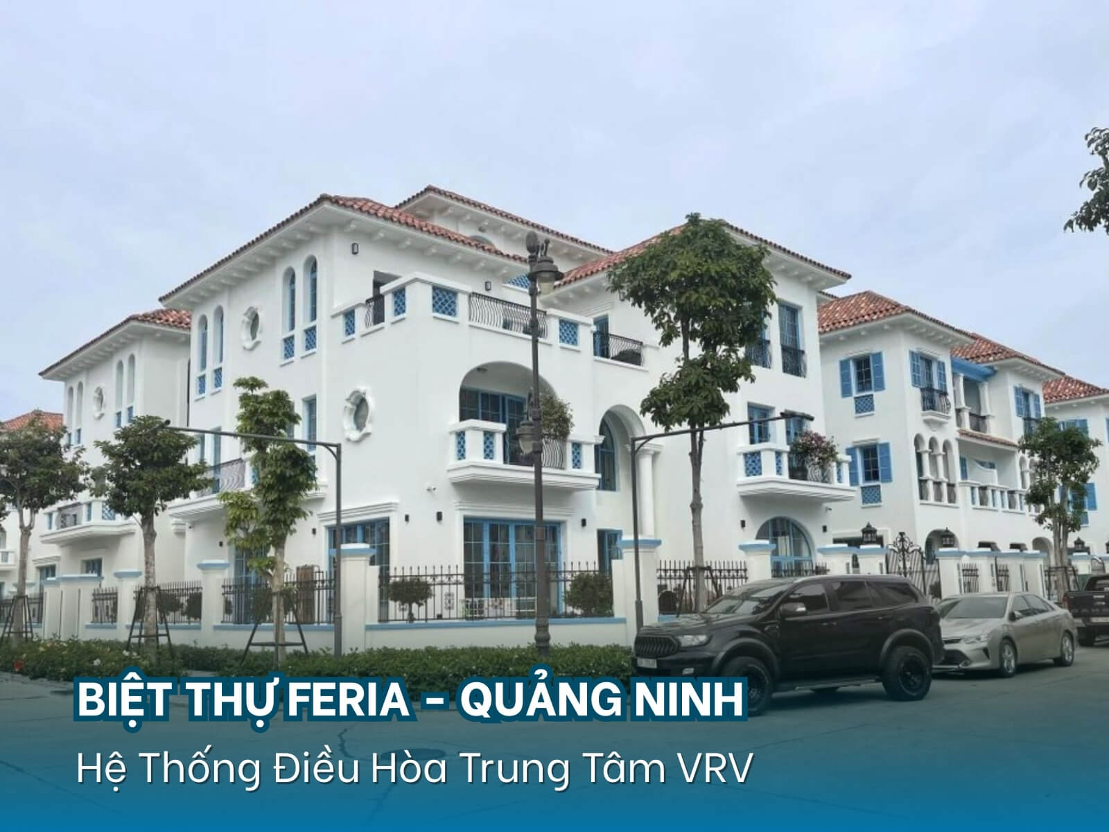 lắp đặt điều hòa cho dự án feria quảng ninh