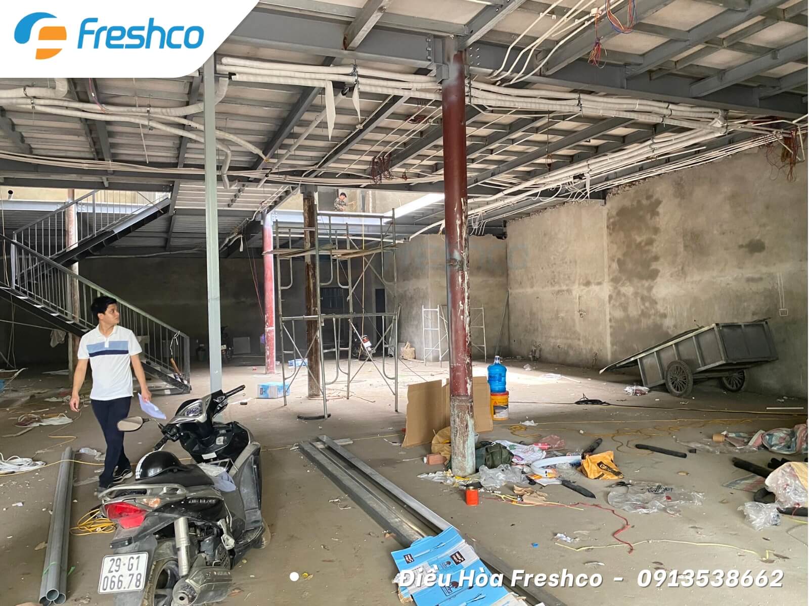 Dự án lắp đặt hệ thống điều hòa Khuất Duy Tiến