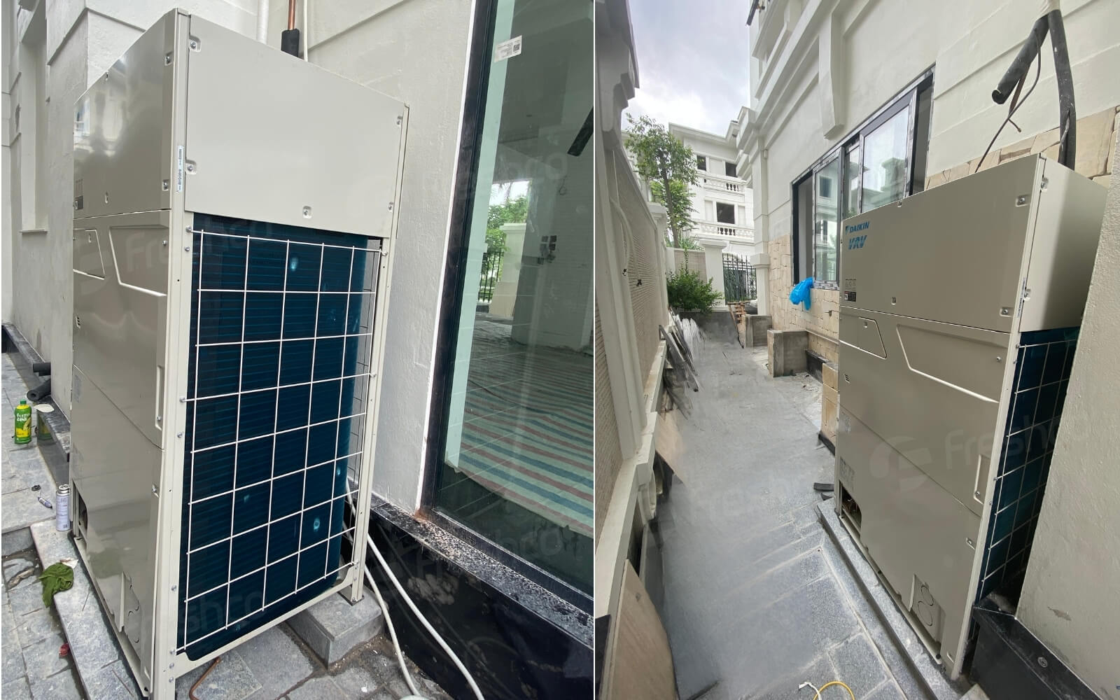 Lắp đặt hệ thống điều hòa tại chung cư Vinhomes Green Bay