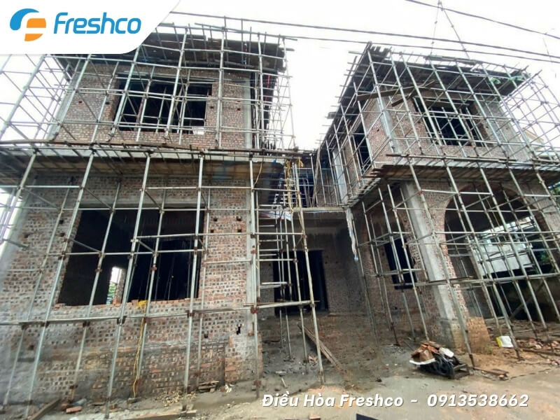 Dự án lắp đặt hệ thống điều hòa Multi biệt thự Mộc, Bà Vì, Hà Nội