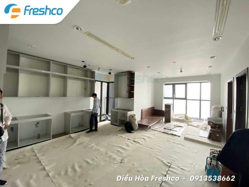 Lắp đặt hệ thống điều hòa trung tâm VRV Daikin