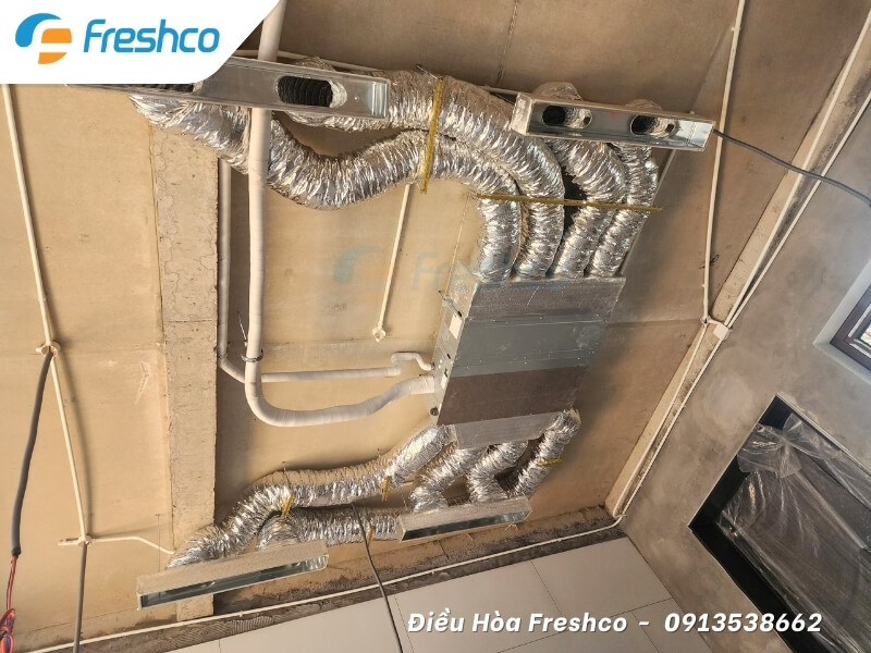 Lắp đặt hệ thống điều hòa trung tâm VRV Daikin