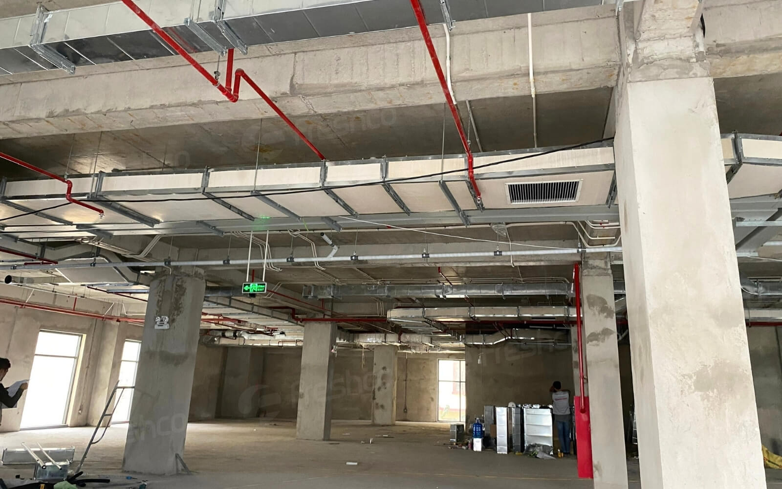 Hệ thống điều hòa trung tâm VRF LG tại BRG Tower