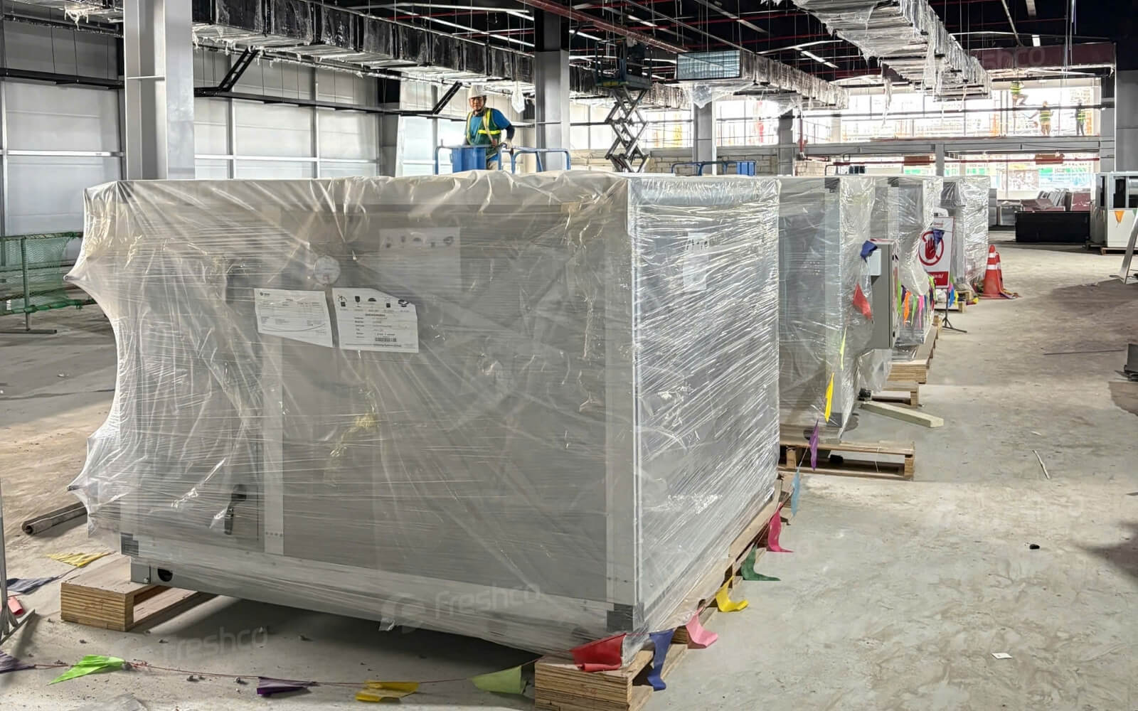 Thi công lắp đặt hệ thống điều hòa không khí tại nhà máy Molex Việt Nam