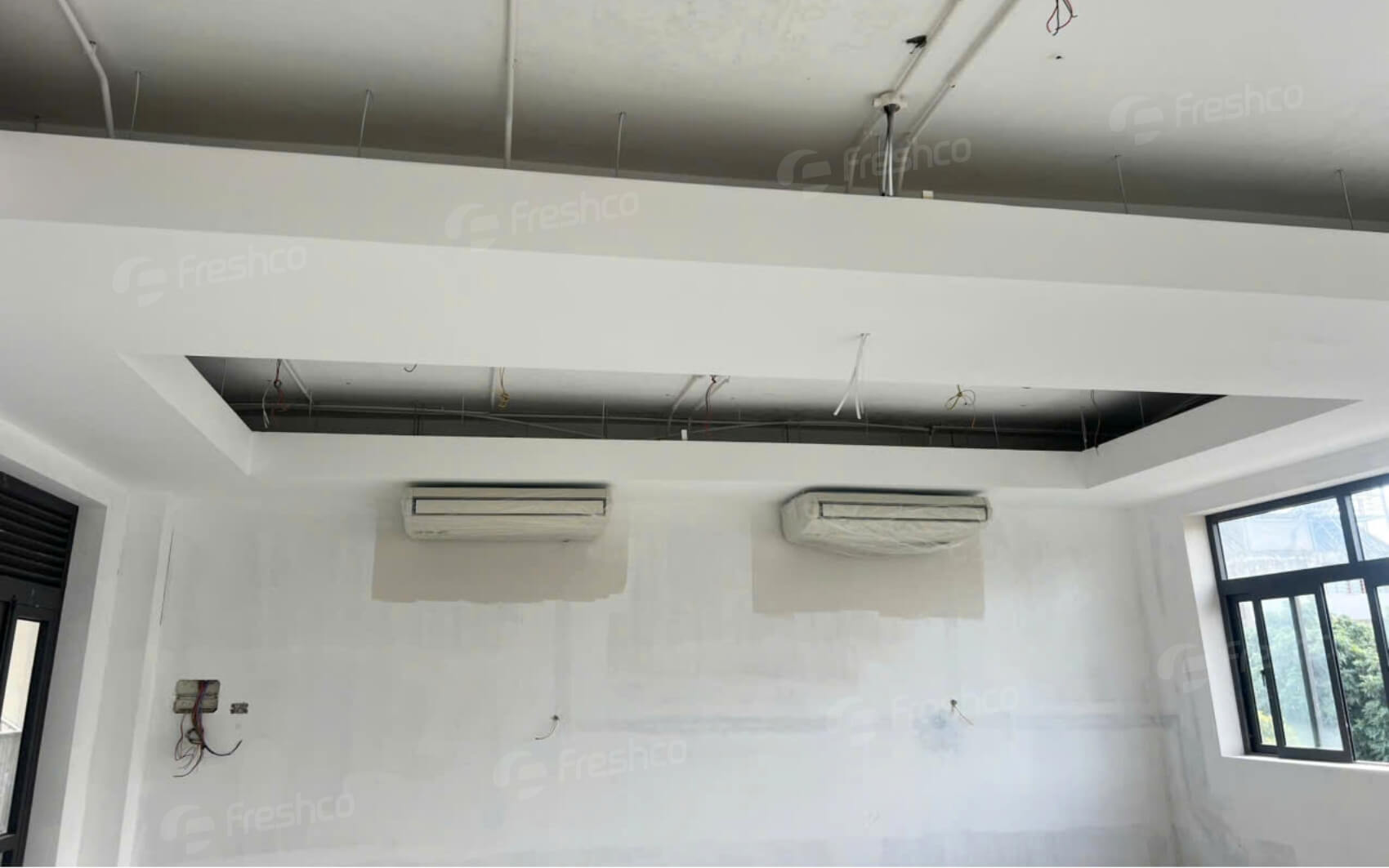 Thi công lắp đặt hệ thống điều hòa không khí tại trường tiểu học Lê Hữu Tựu