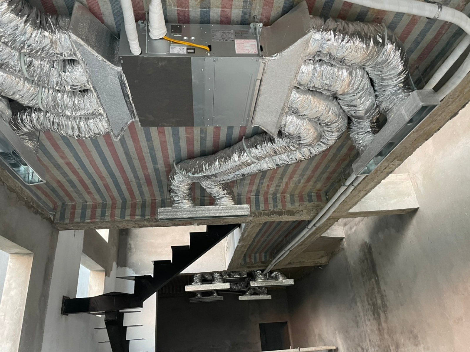 Dự án nhà phố thị trấn tam đảo - Vĩnh Phúc - Giai đoạn thi công lắp đặt