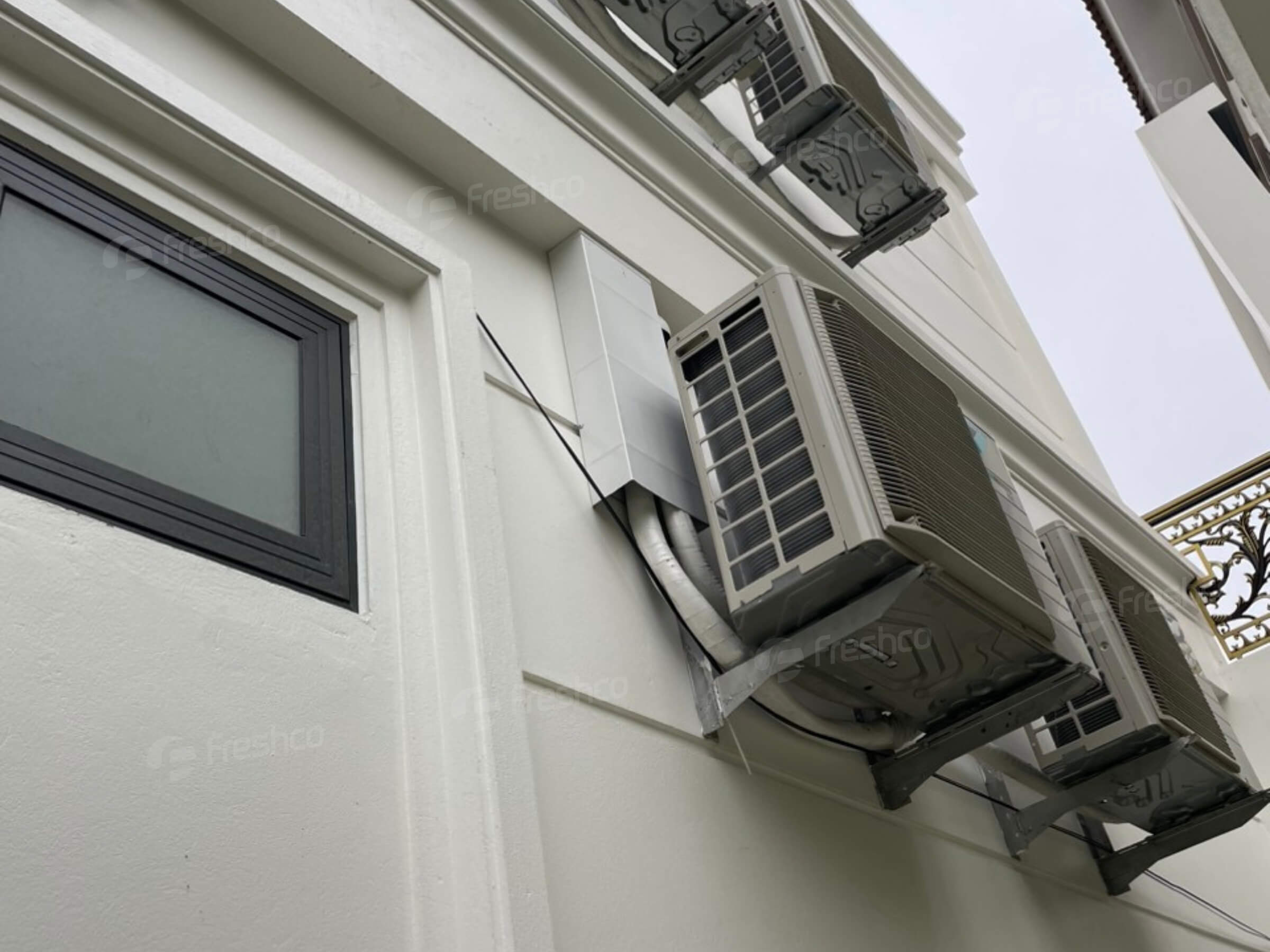 Hệ thống điều hòa cục bộ ống gió