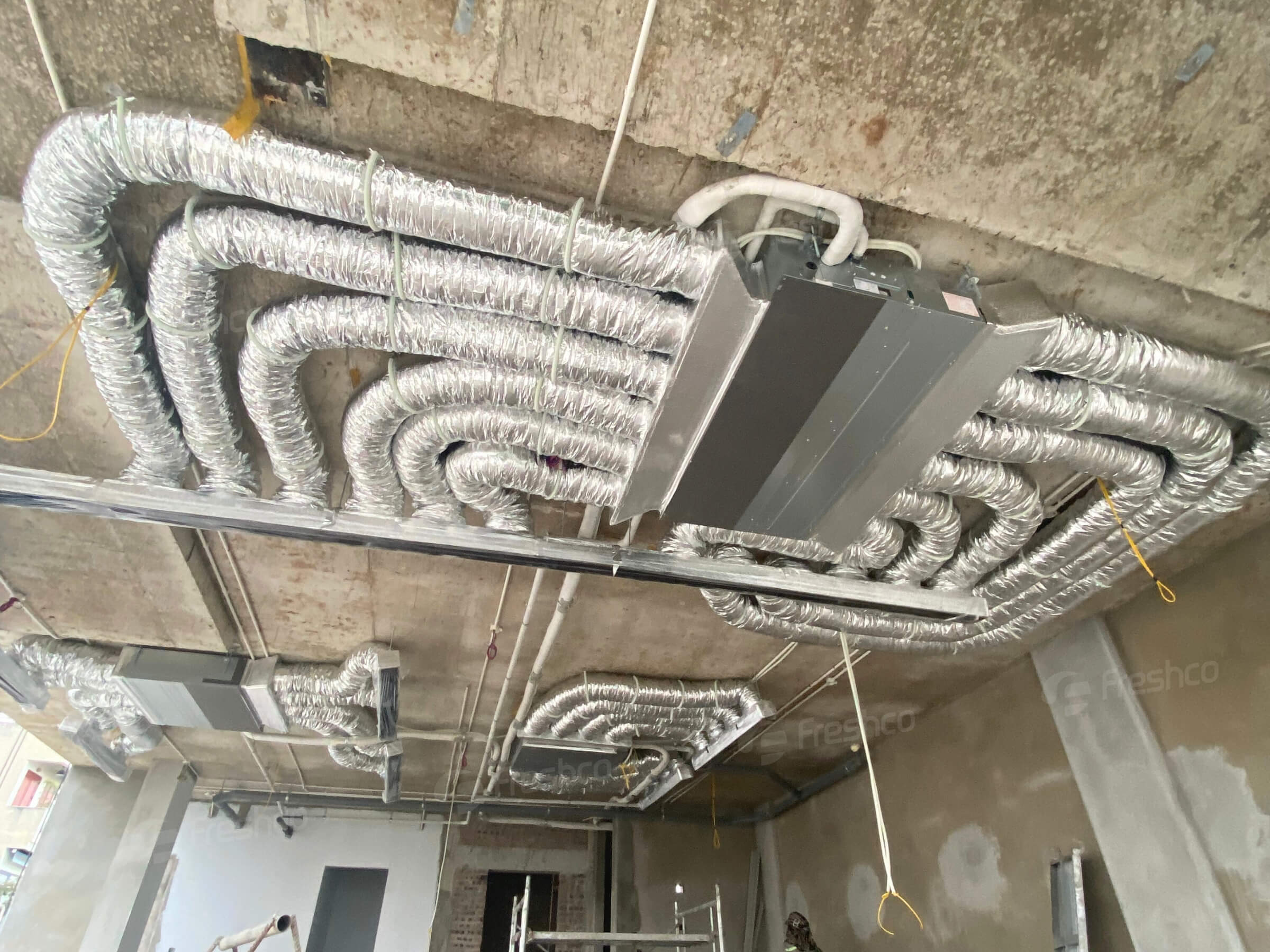 Thi công, lắp đặt hệ thống điều hòa