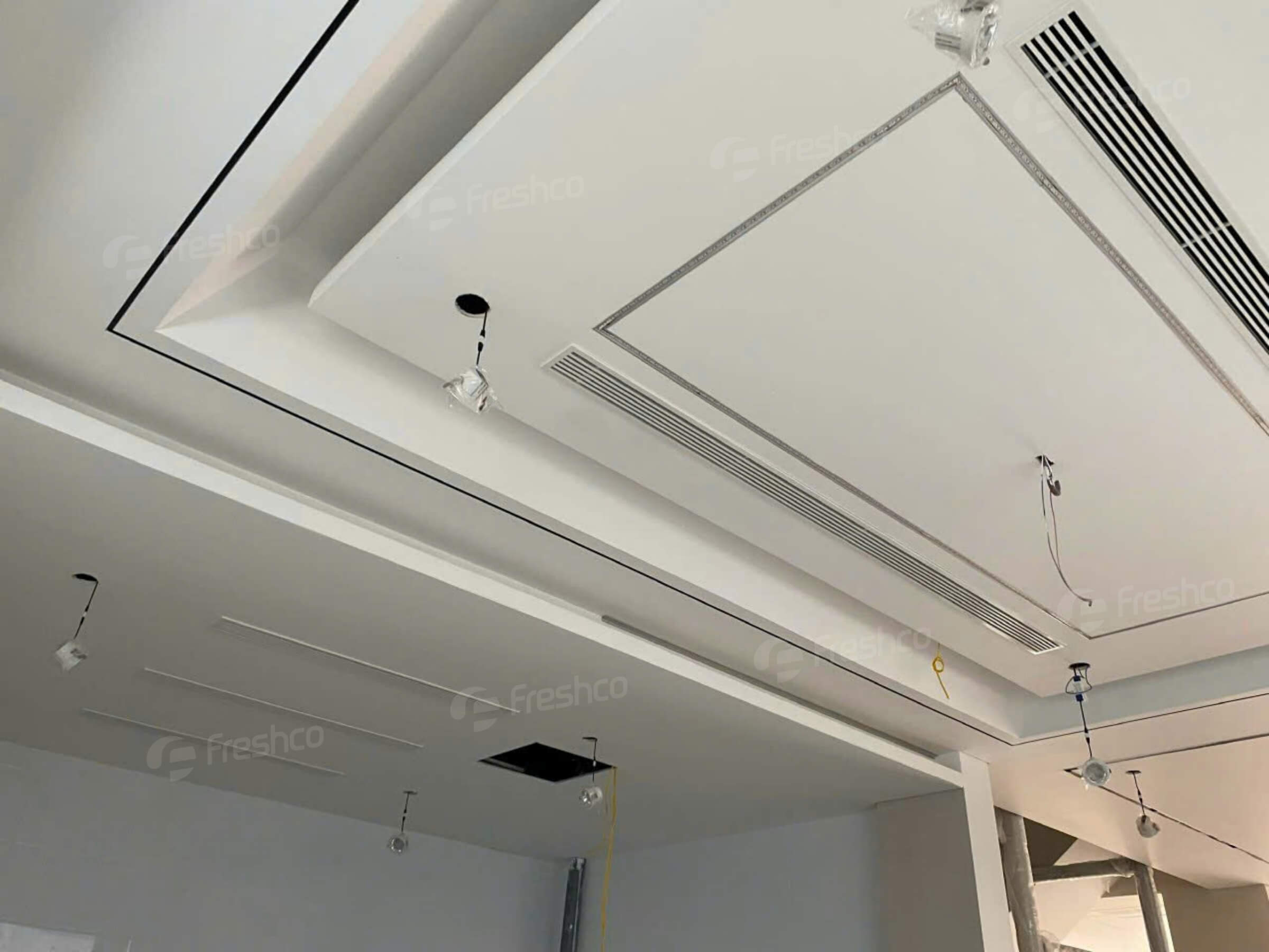 Lắp đặt hệ thống điều hòa trung tâm VRF và thông gió ERV tại Chung cư Han Jardin 2 Thi công lắp đặt hệ thống điều hòa