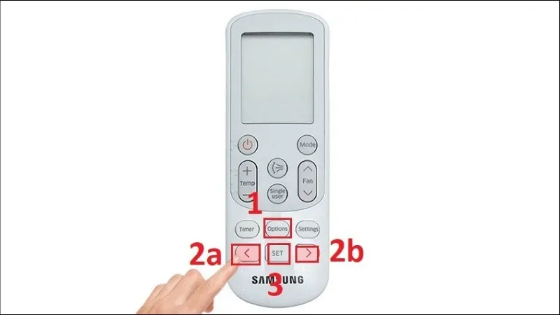 Cách điều khiển điều hòa Samsung chuyển sang chế độ Clean