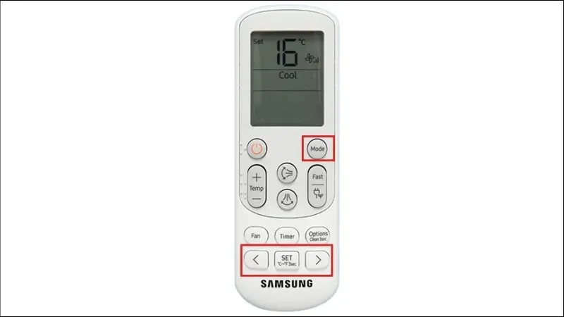 Cách điều khiển điều hòa Samsung chuyển sang chế độ Eco