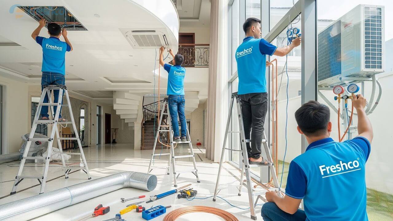Freshco - Đơn vị lắp đặt điều hòa uy tín 