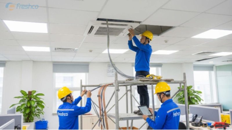 Hệ thống Điều Hòa Âm Trần