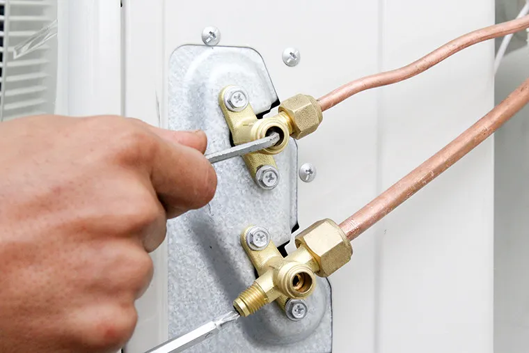 Lưu ý khi thi công đường ống đồng máy lạnh