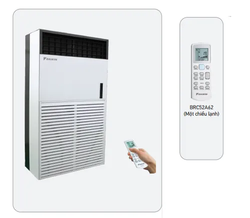 Điều hòa tủ đứng Daikin 153.000BTU FVGR15PV1/RCN150HY18