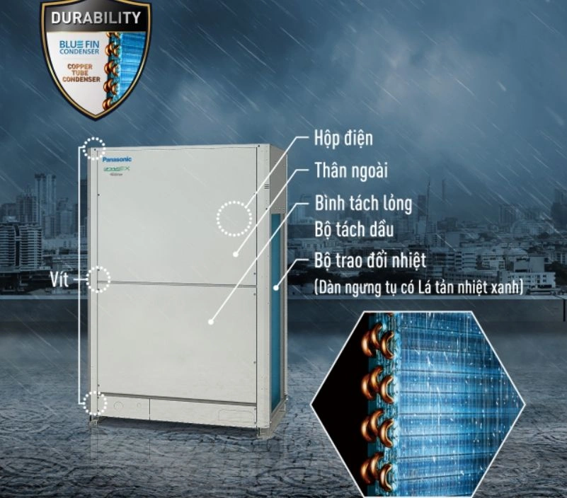 Chất liệu tốt chống ăn mòn, ghỉ sét tuổi thọ cao