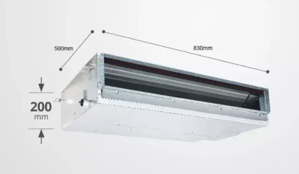 Dàn lạnh S-22MF2E5A8 nhỏ gọn chỉ 200mm