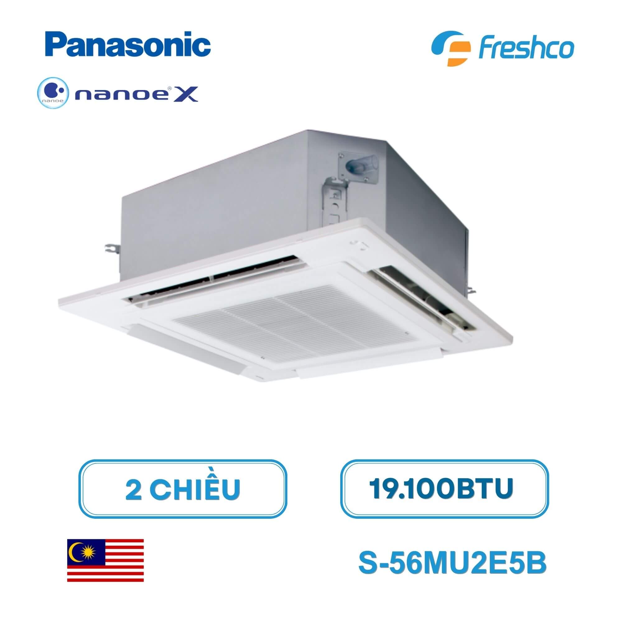 Dàn lạnh điều hòa trung tâm Panasonic S-56MU2E5B - 2 chiều 1 Dàn lạnh điều hòa trung tâm Panasonic S-56MU2E5B - 2 chiều