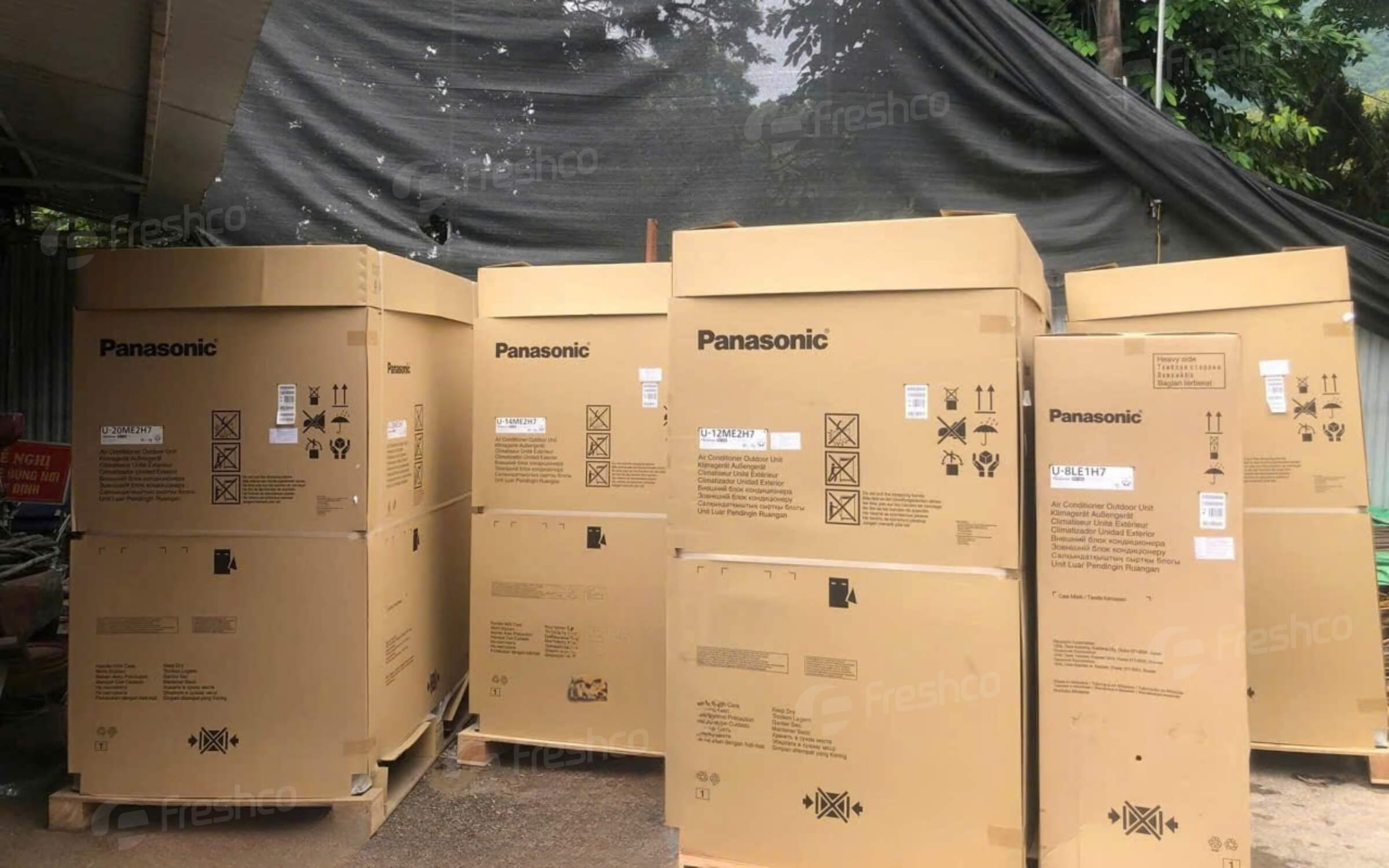 Freshco - Đơn vị phân phối lắp đặt hệ thống điều hòa Panasonic