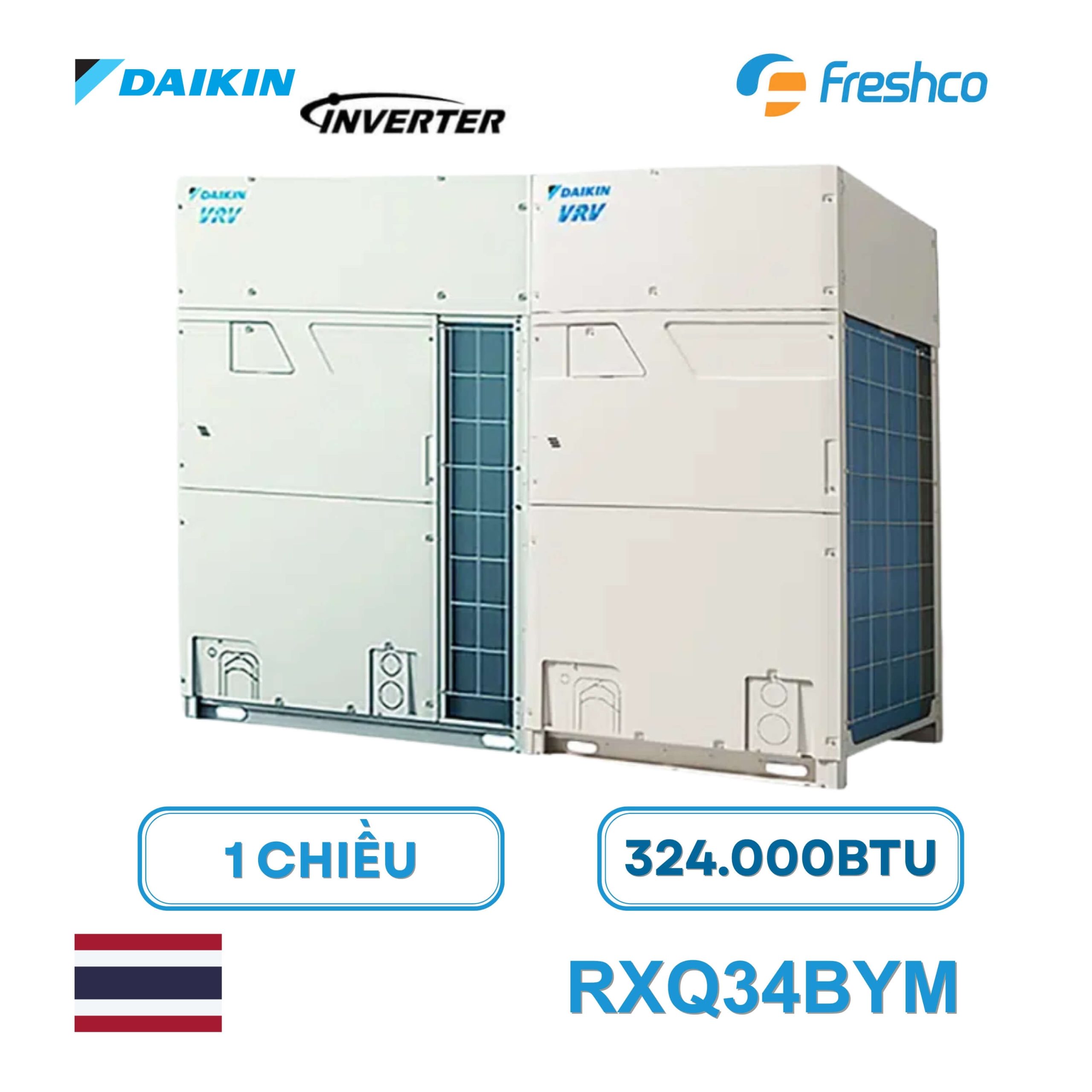 Điều Hòa Trung Tâm Daikin VRV A RXQ34BYM 34HP – 1 chiều 1 Máy lạnh trung tâm Daikin VRV A RXQ34BYM 34HP – 1 chiều