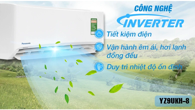 Panasonic inverter tiết kiệm điện vượt trội
