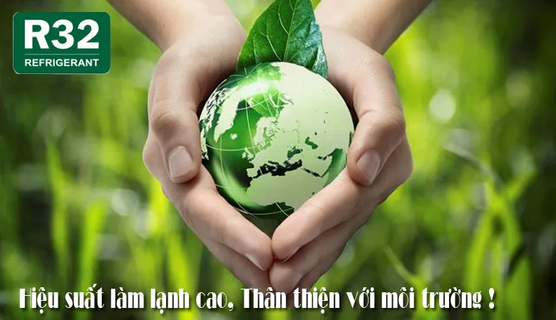 Sử dụng gas R32