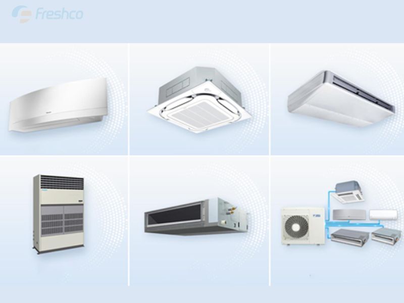 Các loại điều hòa âm trần