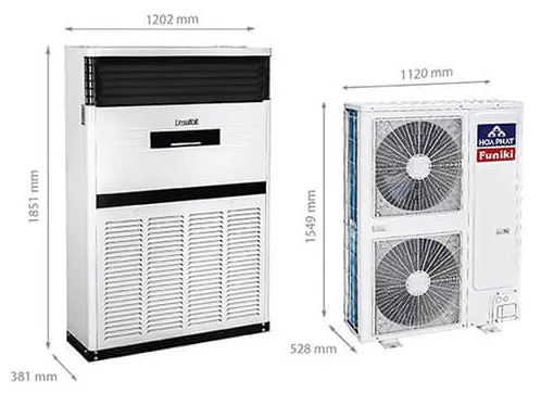 Điều hòa tủ đứng Funiki 1 chiều 100.000BTU FC100MCC