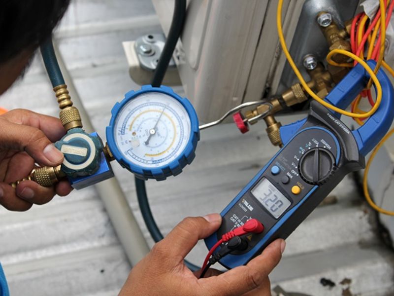 kiểm tra đo gas điều hòa