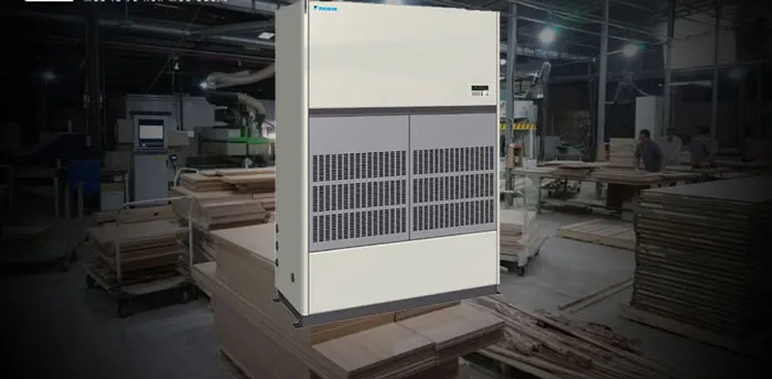 Điều hòa tủ đứng Daikin Packaged inverter 100.000BTU FVGR250QV1/RZUR250QY1