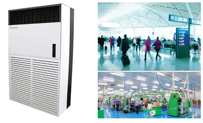 Điều hòa tủ đứng Daikin 100.000BTU FVGR10PV1/RCN100HY18