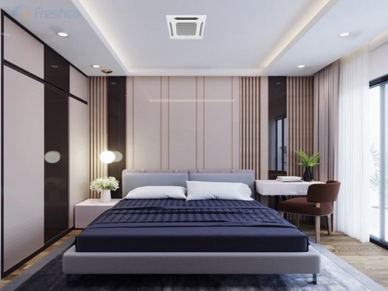 Điều hòa âm trần Multi giúp tăng tính thẩm mỹ nội thất