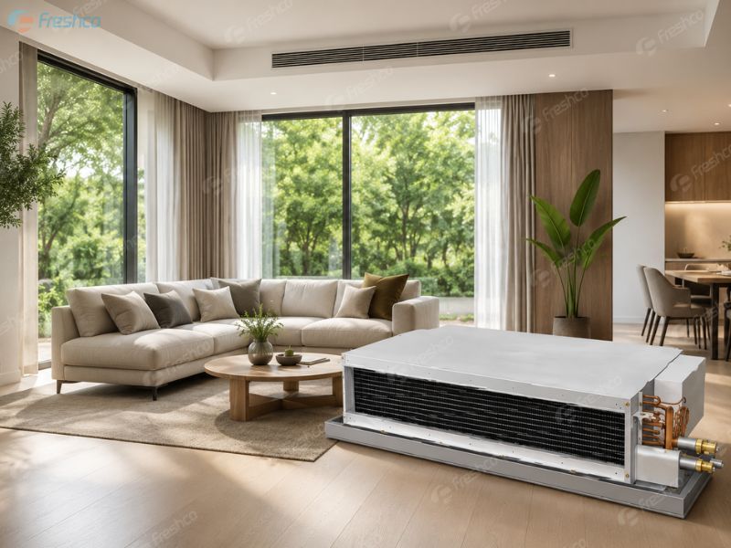 Dàn lạnh nối ống gió Daikin là gì? Ưu điểm và ứng dụng thực tế