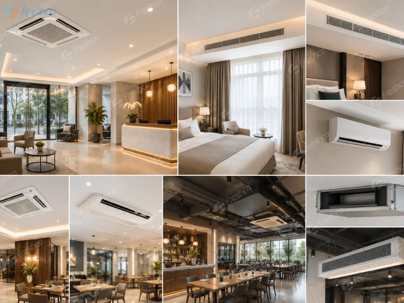 Điều hòa trung tâm cho khách sạn mini - Giải pháp tối ưu về tiện nghi, thẩm mỹ - ảnh 3