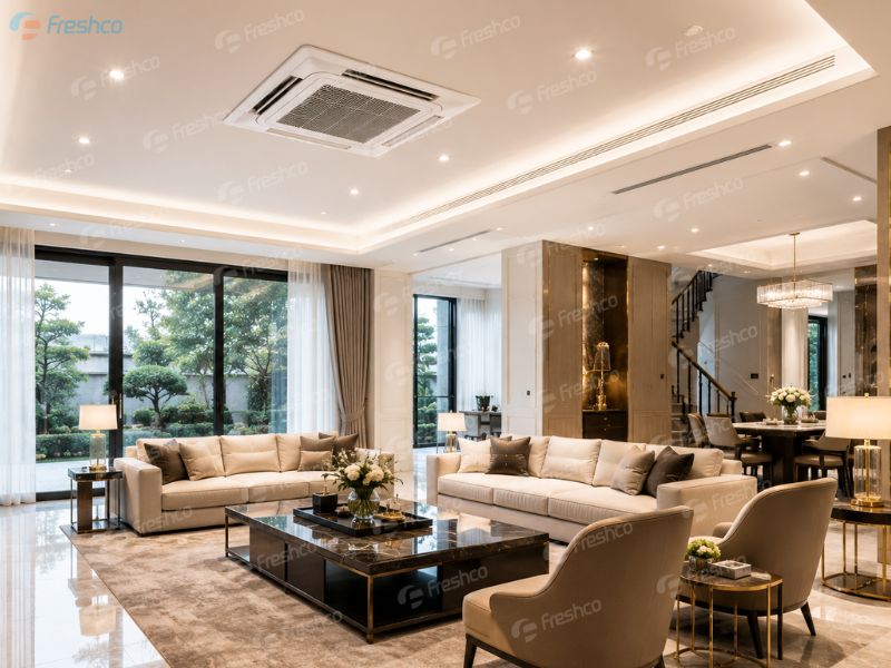 Lắp đặt điều hoà trung tâm tại Bắc Giang - ảnh 1