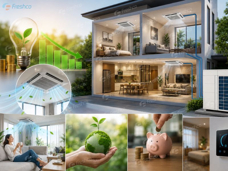 Lắp đặt điều hoà trung tâm tại Bắc Giang - ảnh 5