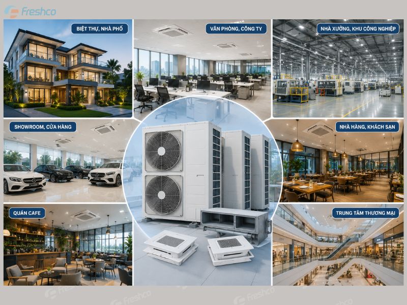 Lắp đặt điều hoà trung tâm tại Bắc Ninh chuyên nghiệp - ảnh 3