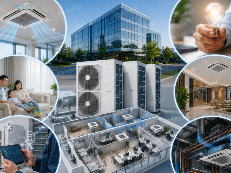Lắp đặt điều hoà trung tâm tại Bắc Ninh chuyên nghiệp - ảnh 5