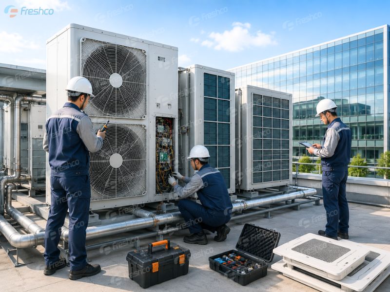 Lắp đặt điều hoà trung tâm tại Bắc Ninh chuyên nghiệp - ảnh 6