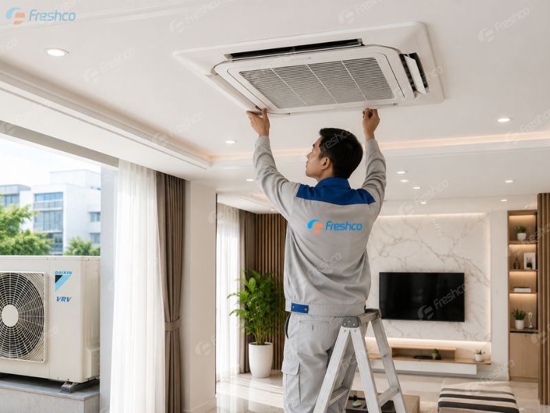 Lắp đặt điều hòa trung tâm tại Hà Nam uy tín - ảnh 1