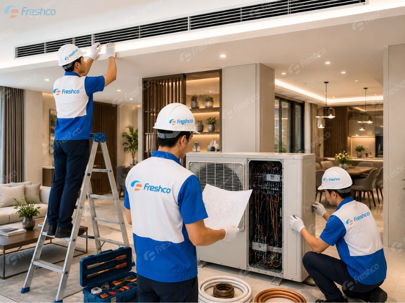 Lắp đặt điều hòa trung tâm tại Hà Nam uy tín - ảnh 4