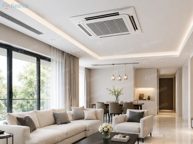Lắp đặt điều hoà trung tâm tại Hải Phòng cho biệt thự, showroom - ảnh 1