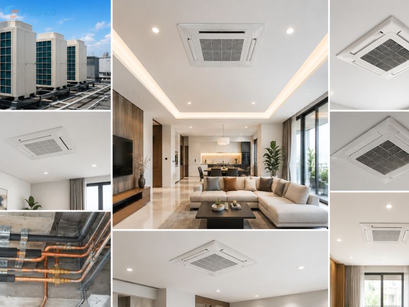 Lắp đặt điều hòa trung tâm tại Nam Định trọn gói