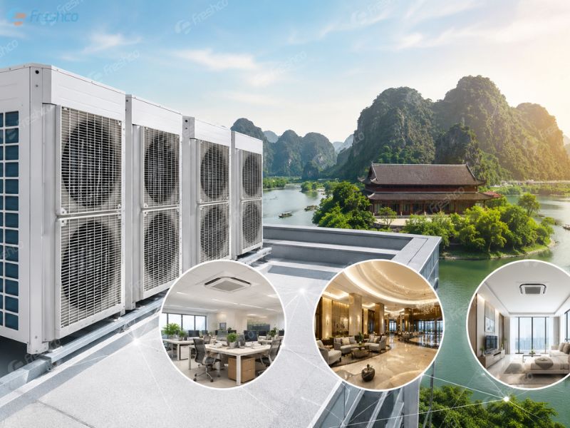 Lắp đặt điều hòa trung tâm tại Ninh Bình trọn gói – giá tốt, uy tín -ảnh 1