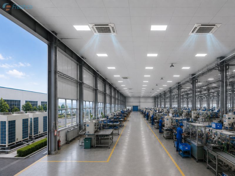 VRV Daikin có phù hợp nhà xưởng không? Ưu nhược điểm cần biết 