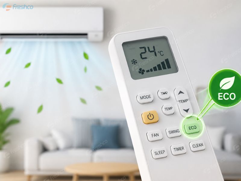 Có nên bật chế độ Eco máy lạnh không? Khi nào nên sử dụng?