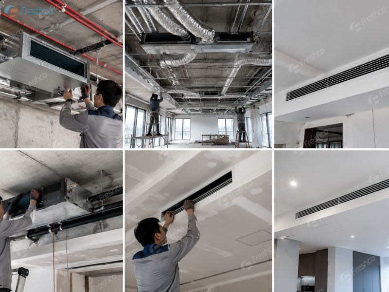 Giấu trần điều hòa nối ống gió là giải pháp xứng đáng đầu tư nếu bạn ưu tiên thẩm mỹ