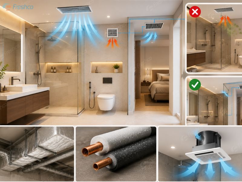 Có nên lắp điều hòa trung tâm cho nhà vệ sinh không? - ảnh 2