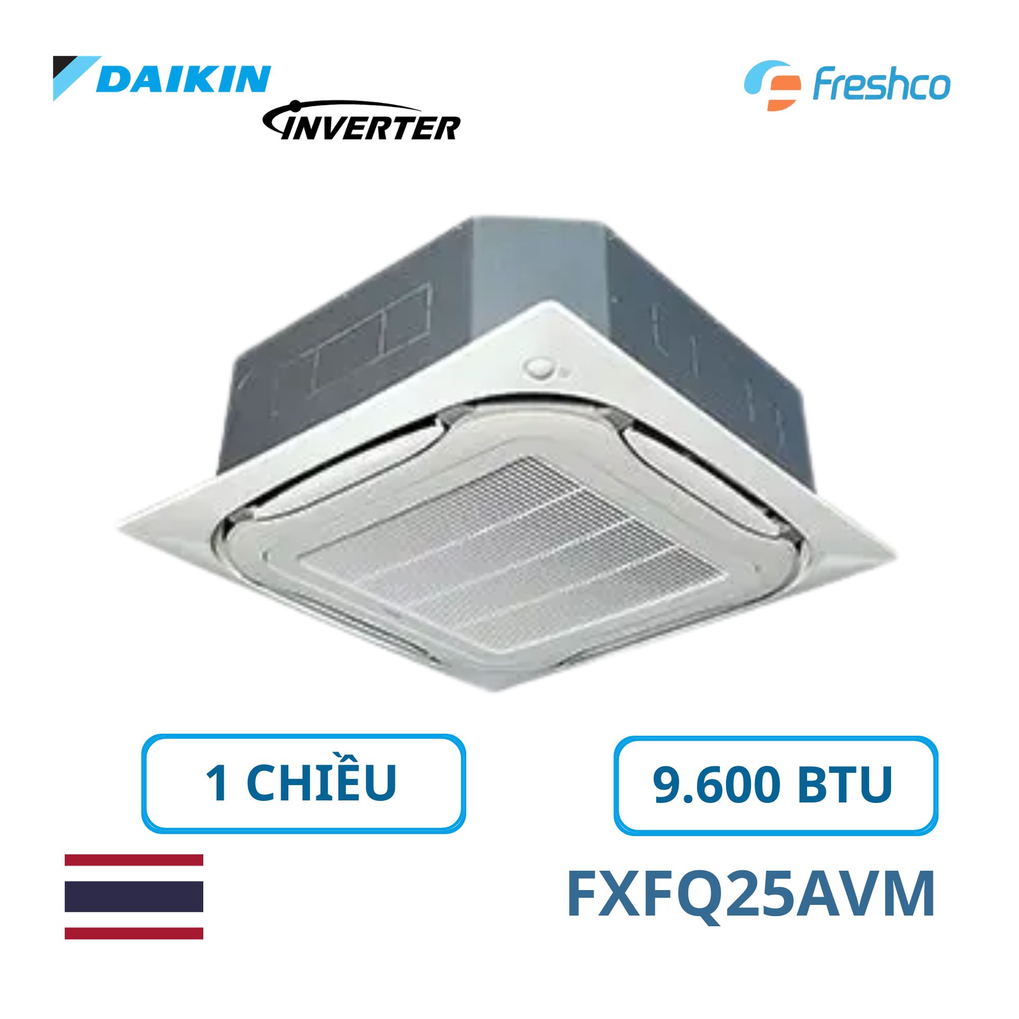 Dàn lạnh âm trần cassette Daikin VRV FXFQ25AVM